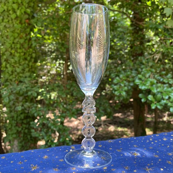 Y2K champagne glasses, perfect condition - Picture 2 of 4